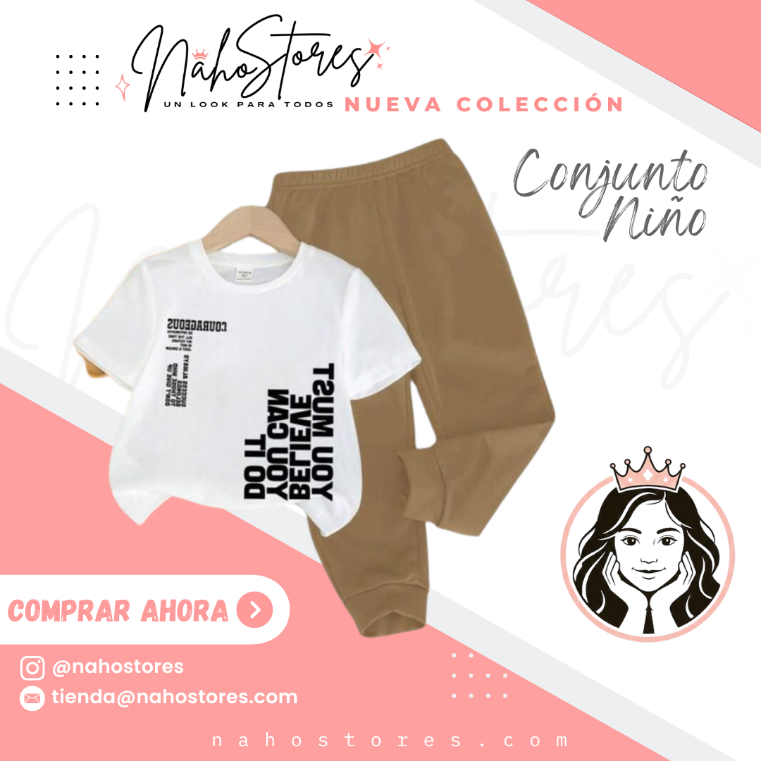 Conjunto Courageous Café